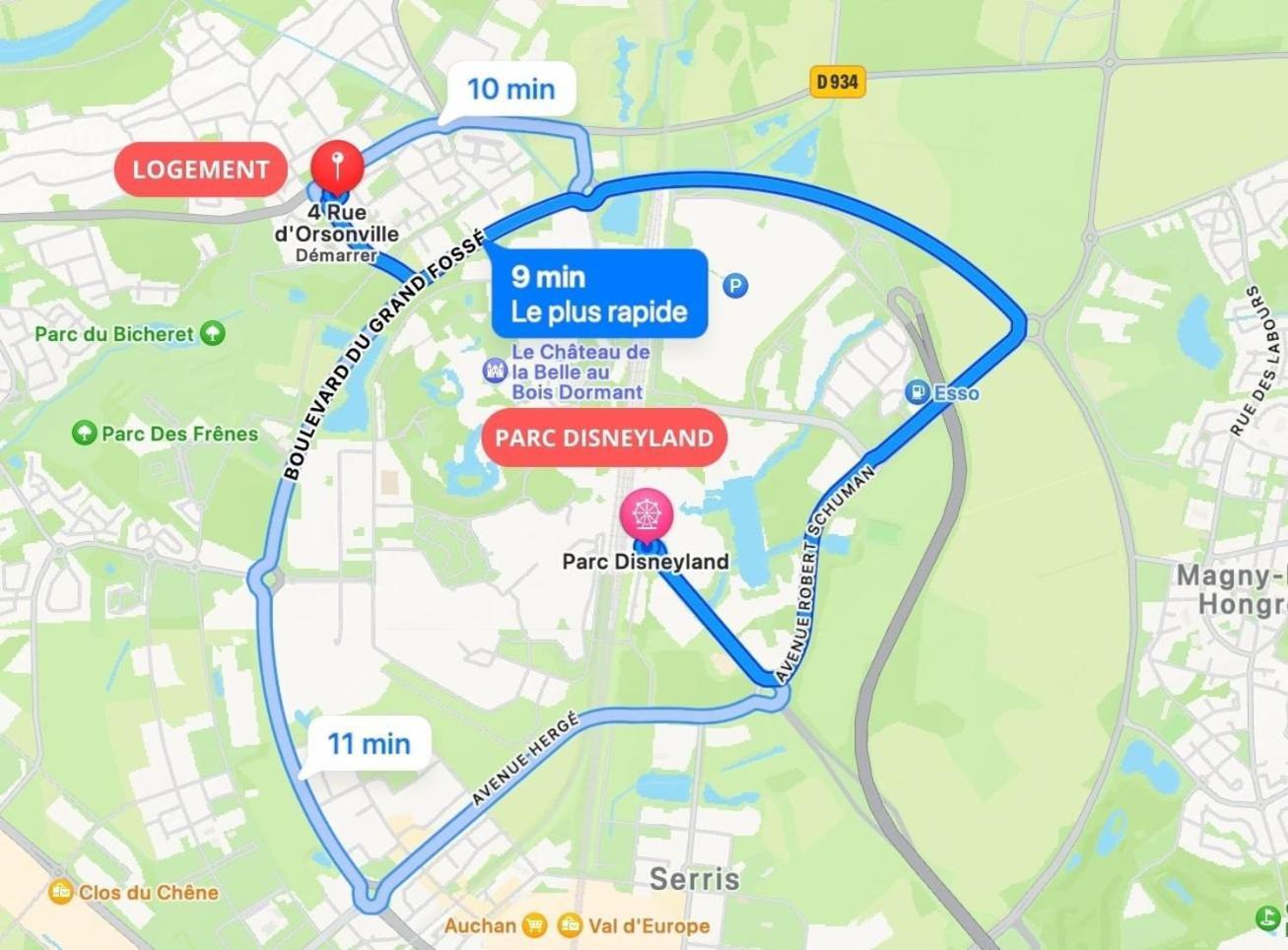 C4 Les Jardins D'Orsonville Chessy Kültér fotó